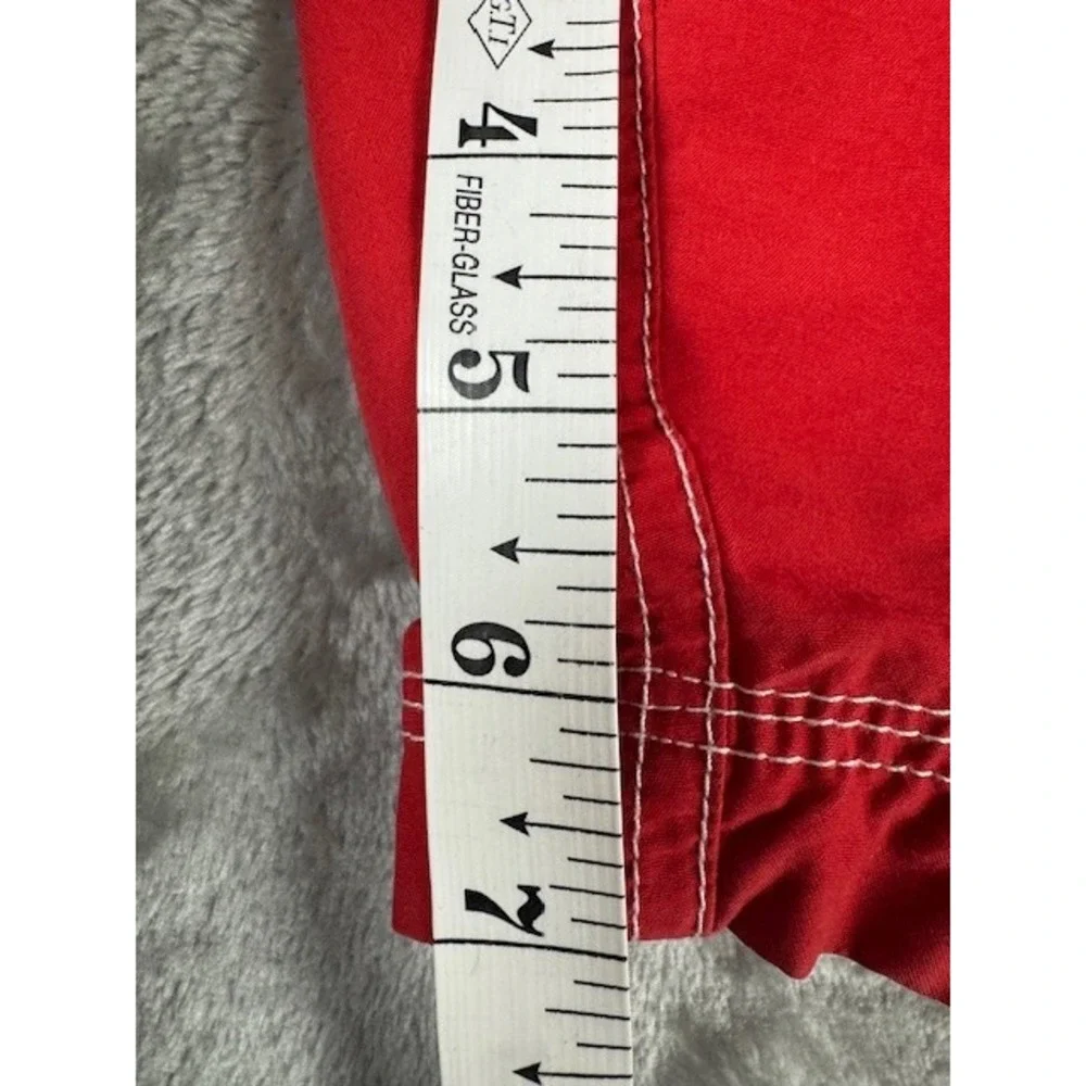 Tommy Hilfiger Swim Shorts Mens Size Medium‎ Red Lined